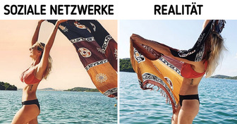 20+ Fotos einer Frau, die die Wahrheit hinter den “perfekten” Bildern des Internets enthüllt