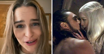 Emilia Clarke verrät, warum sie bei intimen Szenen mit Jason Momoa weint