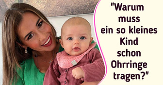 Das geht ja mal gar nicht? Solea Engels, die Tochter von Sarah Engels, trägt bereits Ohrringe.