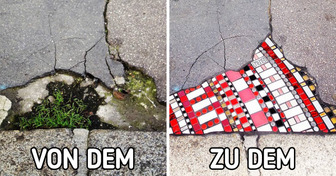 20+ gewöhnliche Orte, die sich in Kunst verwandelt haben und nun die Welt um sie herum erhellen