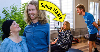 Ein Haarwunder aus Liebe: Die berührende Geschichte eines Sohnes, der für seine kranke Mutter eine Perücke anfertigt
