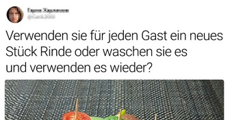 15+ Restaurantbesucher, die Gerichte serviert bekamen, bei denen sie nicht wussten, wie sie reagieren sollten