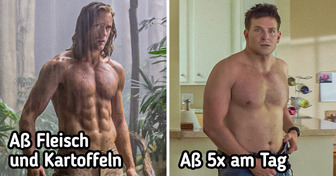 12 Filmstars, die sich nicht scheuen, Opfer zu bringen, um eine Figur perfekt zu spielen