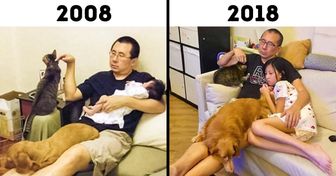 17 Vorher-/Nachher-Fotos, die den Lauf der Zeit anschaulich demonstrieren