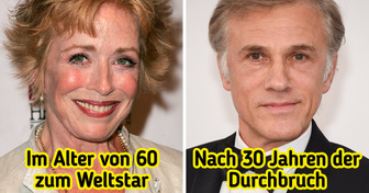 9 Stars, die erst mit über 50 berühmt wurden und beweisen, Beharrlichkeit führt zum Erfolg