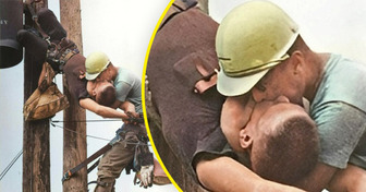 Die bemerkenswerte Geschichte hinter einem lebensrettenden Kuss