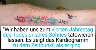 23 Menschen, deren Tattoos Geschichten erzählen, die einen Kloß im Hals hinterlassen