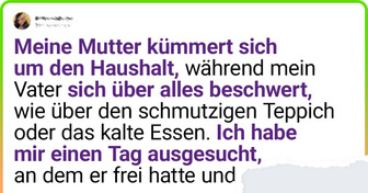 Ich habe meinem Vater einen Löffel seiner eigenen Medizin gegeben, weil er undankbar war