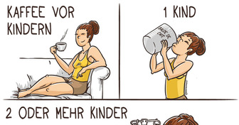 17 aufschlussreiche Comics, die zeigen, wie das Leben mit Kindern unweigerlich in ein “Vorher” und ein “Nachher” unterteilt wird