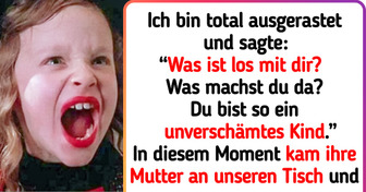 Eine Frau stellt die Mutter von lärmenden Kleinkindern in einem schicken Restaurant zur Rede und wird als egoistisch bezeichnet