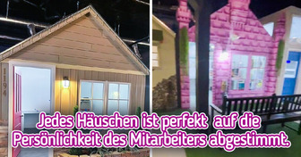 Ein Chef hat keine Lust mehr auf langweilige Büros und baut für jeden seiner Angestellten ein kleines Häuschen