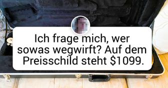 18 Schätze, die buchstäblich im Müll gefunden wurden