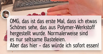 19 handwerklich begabte Menschen präsentieren stolz die Ergebnisse ihrer harten Arbeit