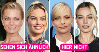 10 Promi-Duos, die sich ähnlich sehen, aber nur, wenn man sie aus einem bestimmten Blickwinkel betrachtet
