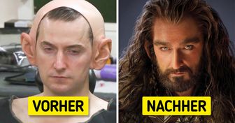 15+ Fotos, die die magische Verwandlung von Schauspielern zeigen