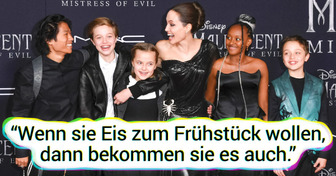 10 Erziehungsregeln, die Angelina für ihre Kinder befolgt und die sich von denen unserer Eltern unterscheiden