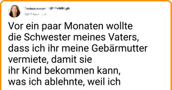 Meine Tante war verärgert, weil ich mich weigerte, Leihmutter für ihr Baby zu sein