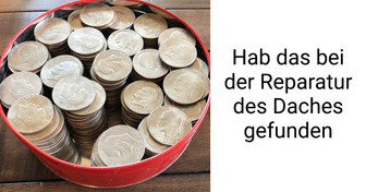 15+ Personen, die unerwartet mit Glück überschüttet wurden