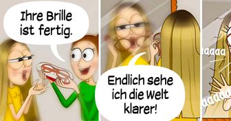 Eine Dreifachmutter findet Spaß daran, ihre täglichen Routinen in Comics auszuschlachten