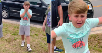 Vom Garagenboden zum Glück: Obdachloses Kind bricht in Tränen aus, als es ein neues Zuhause bekommt