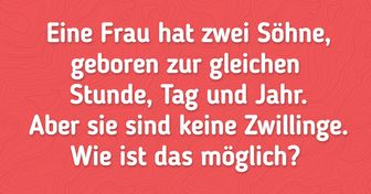 15 Knobelaufgaben, die deinen inneren Sherlock Holmes erwecken