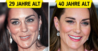 17 Vergleiche, die zeigen, dass niemand vor dem Lauf der Zeit sicher ist, auch nicht die Mitglieder der königlichen Familie