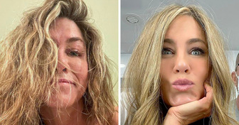 “Meine Gesichtspflege besteht nur aus Wasser und Seife”, verrät Jennifer Aniston