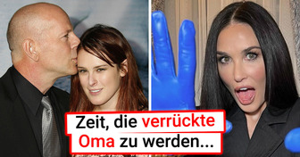 Nachdem seine Tochter ihre Schwangerschaft bekannt gibt, wird Bruce Willis mit 67 Opa, und Demis Reaktion darauf ist unbezahlbar