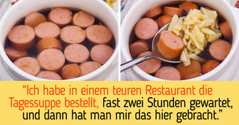 18 Personen, die es bereut haben, dass sie nicht zu Hause gekocht haben