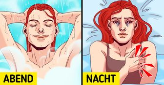 Warum du besser nicht direkt vor dem Schlafengehen duschen solltest
