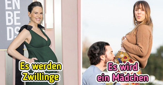 10 Prominente, die aufgeregt verkündet haben, dass sie schwanger sind