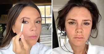 “Du wärst entsetzt”, Victoria Beckham gibt zu, dass ihr Ehemann sie noch nie ohne Augenbrauen gesehen hat