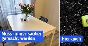 9 unpraktische Dinge bei uns zuhause, die den Hausputz nur schwieriger gestalten