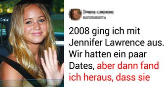 20+ Personen, die erst später bemerkt haben, dass sie mit einer zukünftigen Berühmtheit ausgegangen sind