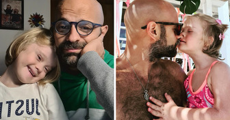 Ein alleinstehender schwuler Mann adoptierte ein Mädchen mit Down-Syndrom, und sie ist total aufgeblüht
