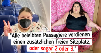 Eine übergewichtige Frau fordert kostenlose Flugzeugsitze für korpulente Reisende, nachdem sie während eines Fluges gedemütigt wurde