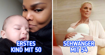 10 Promis, die mit 40+ ein Kind zur Welt brachten und damit beweisen, dass die Liebe einer Mutter in jedem Alter möglich ist