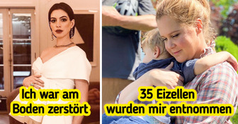 10 Prominente, die allen Widrigkeiten zum Trotz Kinder bekamen