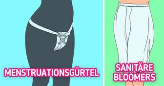 Was Frauen benutzten, bevor es Slipeinlagen gab