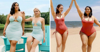 2 Freundinnen tragen dieselben Outfits und zeigen uns, dass es auf Stil und nicht auf die Kleidergröße ankommt