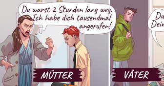 8 Situationen, in denen sich die Erziehungsstile von Müttern und Vätern stark unterscheiden