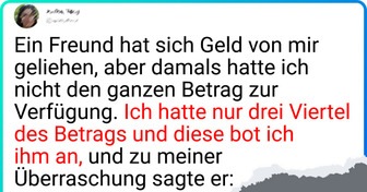 16 Menschen, die nur einmal Geld geliehen haben und es nie wieder tun wollen