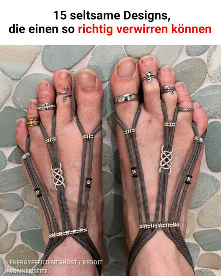 15 seltsame Designs, die einen so richtig verwirren können