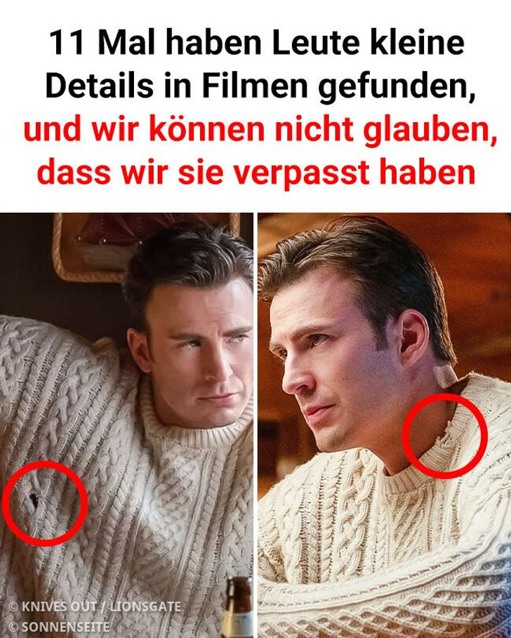 11 Mal haben Leute kleine Details in Filmen gefunden, und wir können nicht glauben, dass wir sie verpasst haben