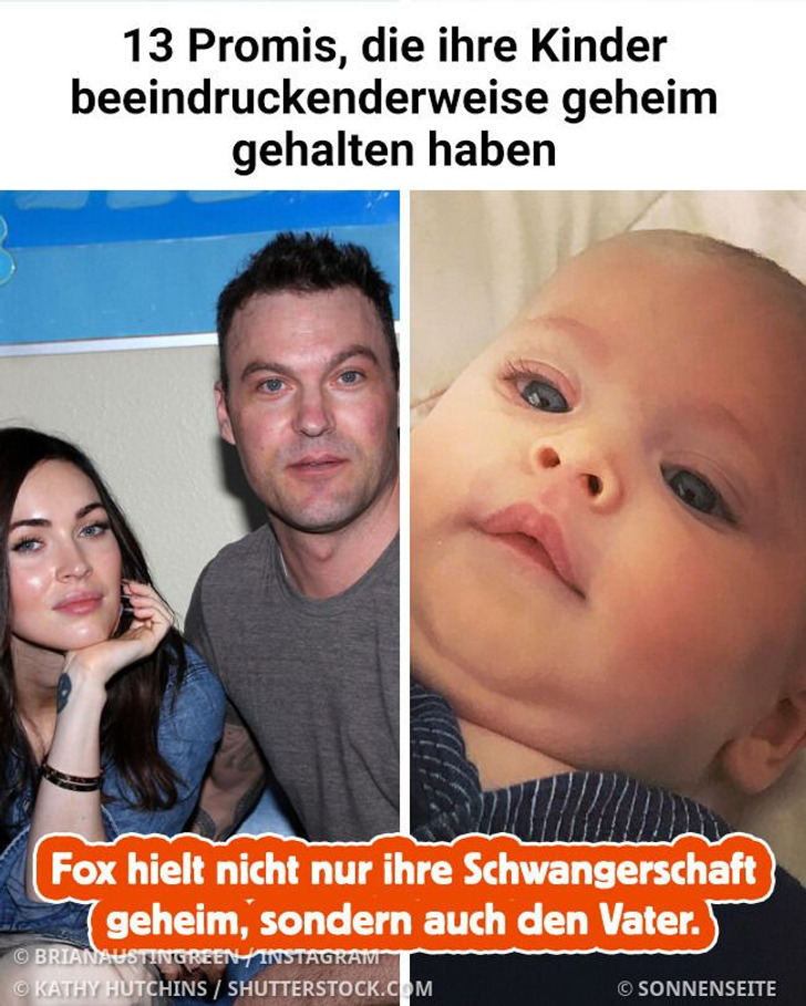 13 Promis, die ihre Kinder beeindruckenderweise geheim gehalten haben