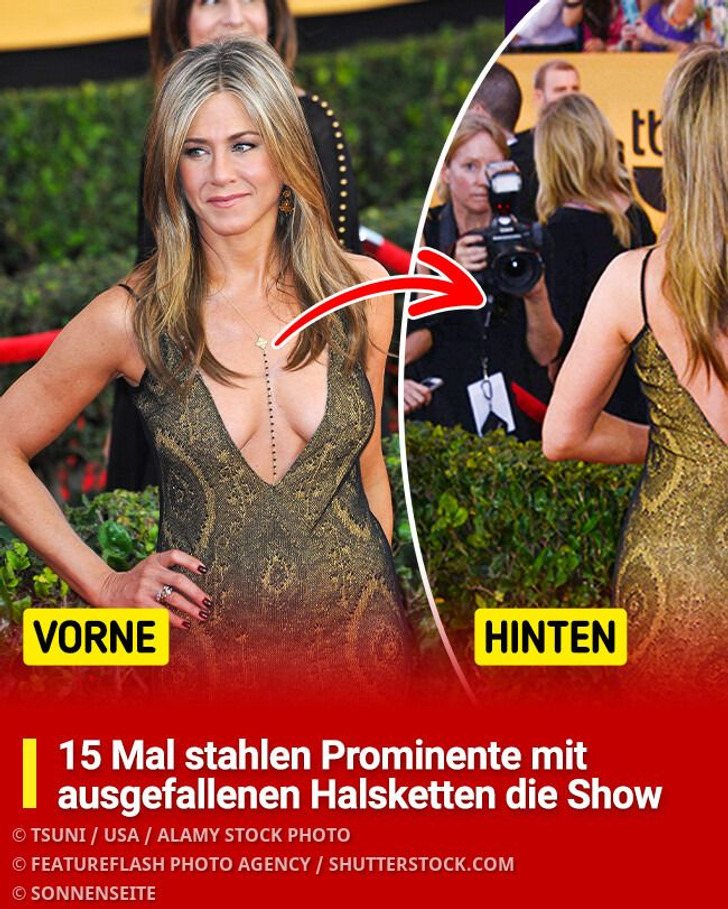 15 Mal stahlen Prominente mit ausgefallenen Halsketten die Show