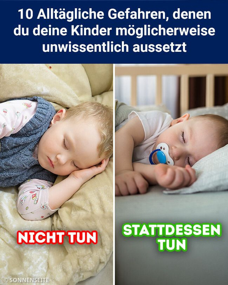 10 Alltägliche Gefahren, denen du deine Kinder möglicherweise unwissentlich aussetzt