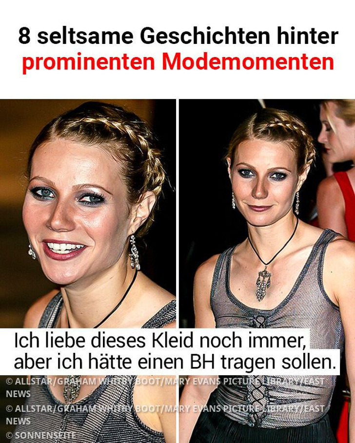 8 seltsame Geschichten hinter prominenten Modemomenten