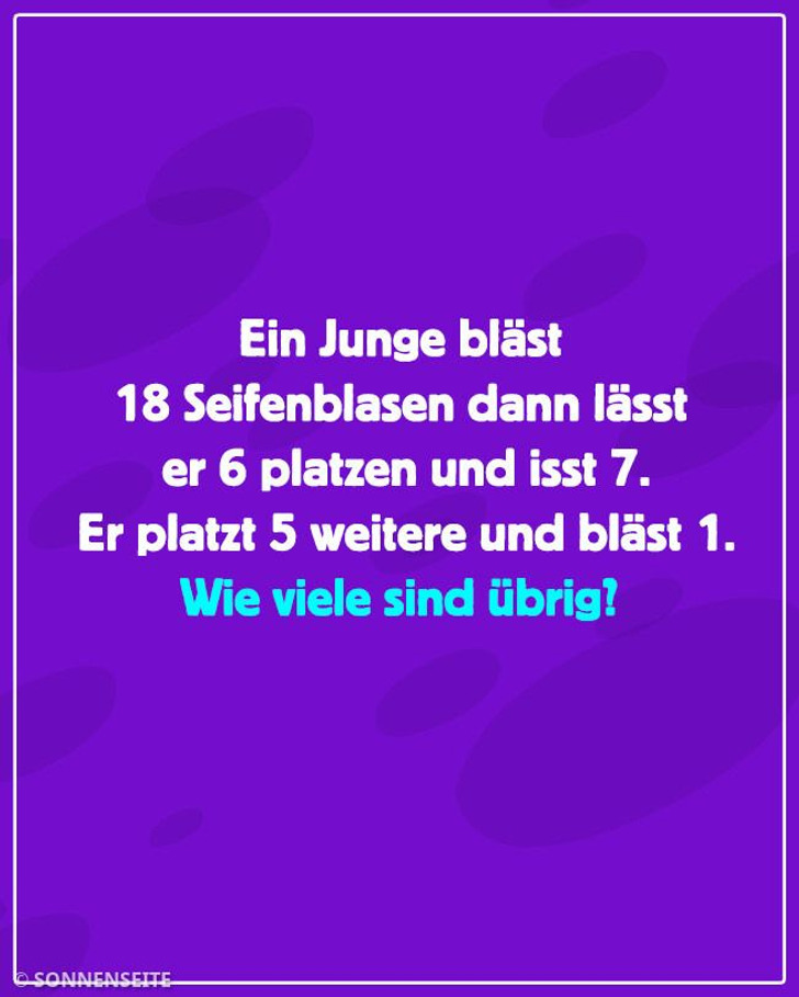 13 Rätsel, die das Genie in dir zum Vorschein bringen