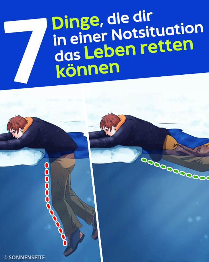 7 Dinge, die dir in einer Notsituation das Leben retten können